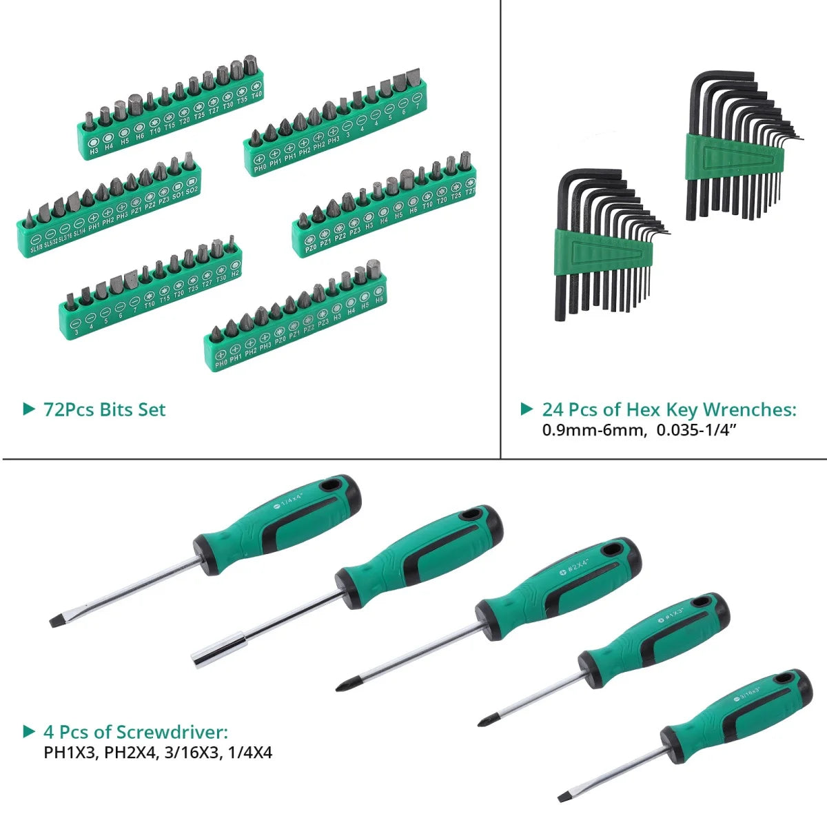 213 Piece Mechanic Tool Set and Socket Wrench Set Home/Auto Repair with Storage Case.