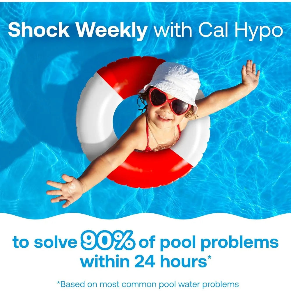 52037R Pool Care Shock Advanced, Swimming Pool Chemical - Cal Hypo Formula, Prevents Algae, - Free Delivery