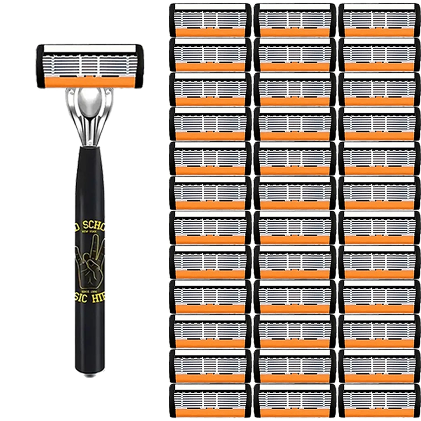 Men's special razor, anti-slip handle, high-quality stainless steel blade, economical and practical, a must-have for men