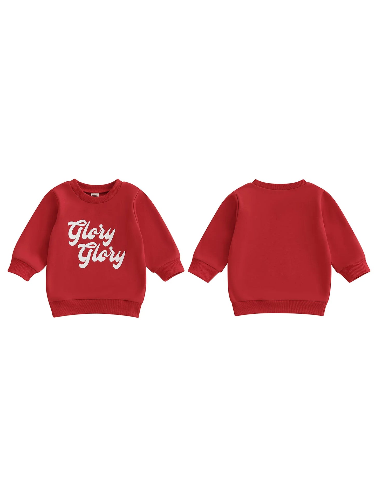 Infant Toddler Unisex Hoodie Sweater with Cute Animal Print Cozy Crew Neck Pullover for Fall Winter Outfit