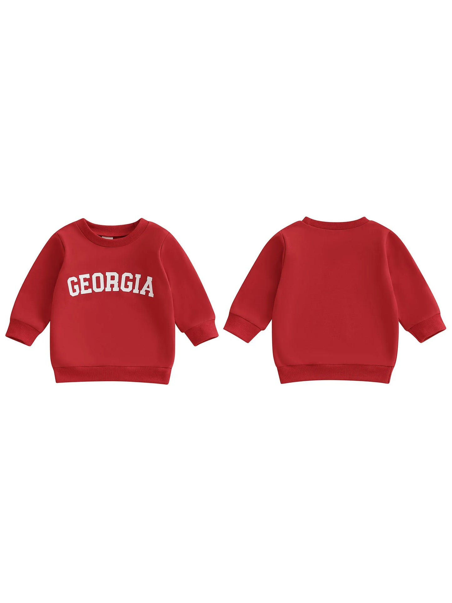 Infant Toddler Unisex Hoodie Sweater with Cute Animal Print Cozy Crew Neck Pullover for Fall Winter Outfit