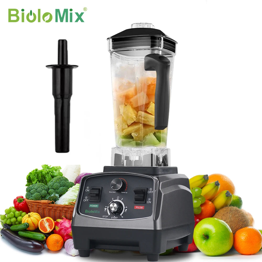BioloMix 3HP 2200W Heavy Duty Blender Mixer Juicer BPA Free
Biolo MX 3HP Heavy Duty Blender, Mixer, Food Processor BPA Free 2L Jar