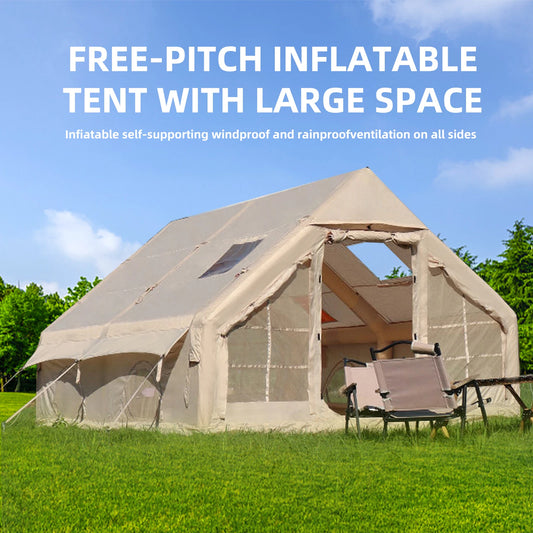 Inflatable Tents for Camping,Large Inflatable Camping Tent with Hand Pump,Inflatable Tent,Easy Setup Tents for Camping Portable
