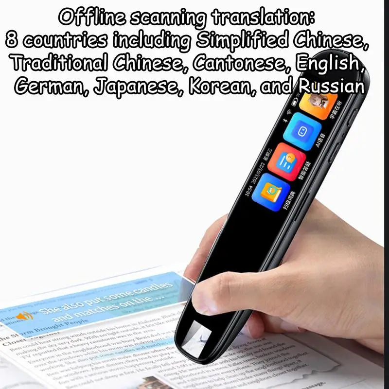 Smart Electronic Dictionary Language Translator Pen Scanning 113 Languages Marker Pen For Teacher Student Translator Devices