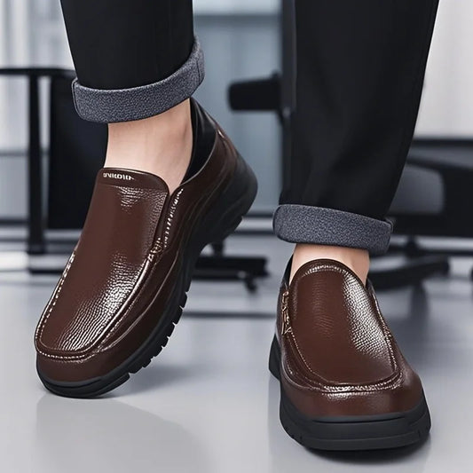 Men's Slip On Casual Loafers, Comfortable Walking Shoes for Men, Lightweight Dress Shoes for Office Driving