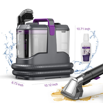 YISORA C9/C9S Portable Carpet & Upholstery Cleaner Machine, 15Kpa 13.5ft Corded Spot Cleaner for Carpet, Sofa, Car Seat