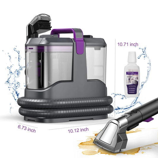 YISORA C9/C9S Portable Carpet & Upholstery Cleaner Machine, 15Kpa 13.5ft Corded Spot Cleaner for Carpet, Sofa, Car Seat