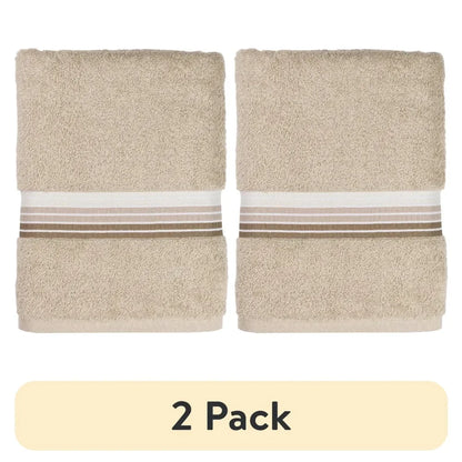 (2-pack) Bath towels, super soft and absorbent