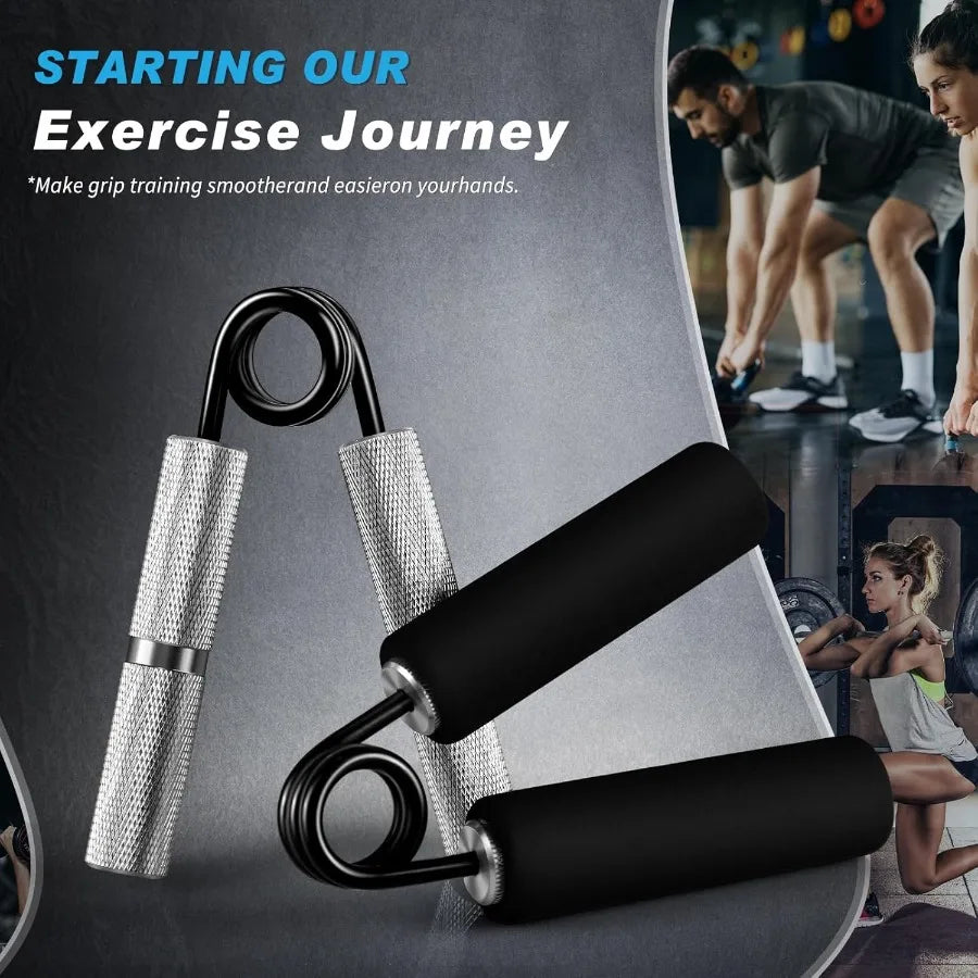 Hand Gripper Strengthener Set 50LB300LB Grip Strength Trainer for Forearm Muscle Building Hand Sensitivity Training and Rehabil