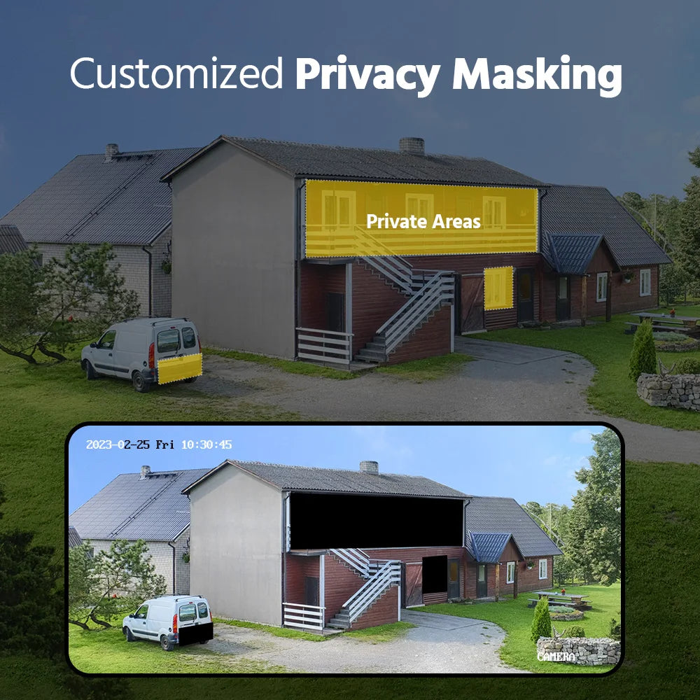 ANNKE H.265+ 8CH 5MP DVR Security Surveillance Kits 8pcs 5MP PIR Outdoor Cameras IP67 Weatherproof DVR SECUR Camera System Alarm