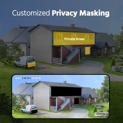 ANNKE H.265+ 8CH 5MP DVR Security Surveillance Kits 8pcs 5MP PIR Outdoor Cameras IP67 Weatherproof DVR SECUR Camera System Alarm