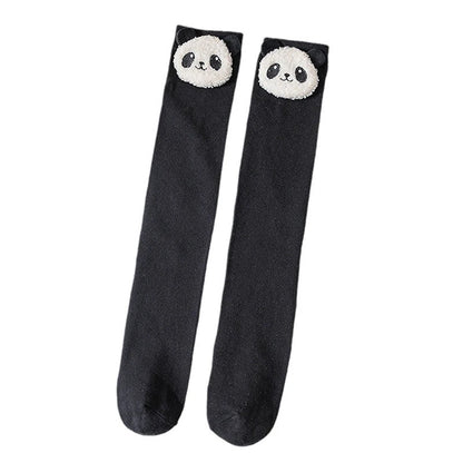 Cute Baby Girls Knee High Socks with Adorable Cartoon Characters for Infant Toddler Clothing Accessories and Gifts