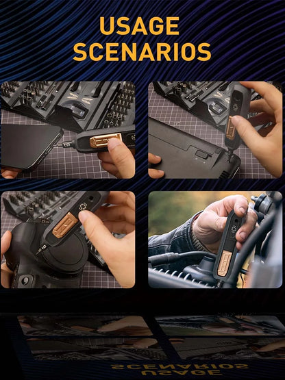 180 in 1 Precision Multifunctional Screwdriver Set,Magnetic Phillips Bits,Mobile iPhone & PC & Glasses Manual Repair Tool,Gift.