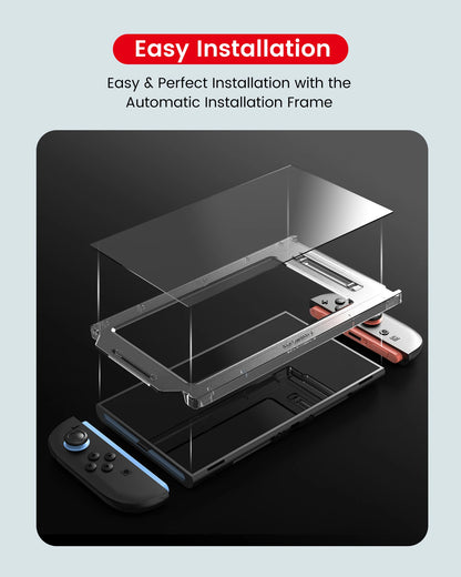 Screen Protector Tempered Glass for Switch Nintendo 2 Model 2025 Ultra Clear 9H Hardness Protective Anti Fingerprint For NS2